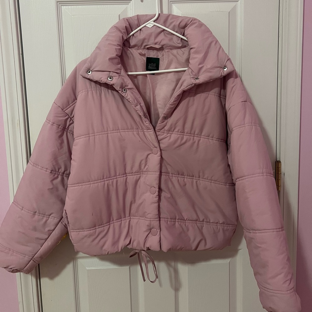Target Pink Puffer Jacket